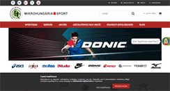 Desktop Screenshot of csapatsport.com